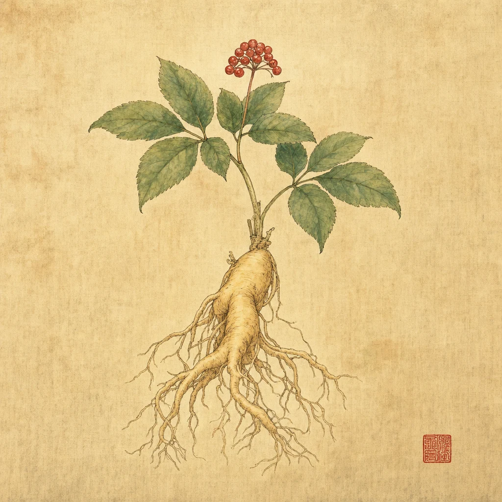 Plant de ginseng